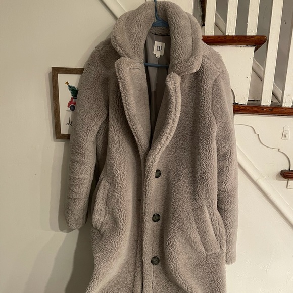 gap teddy coat